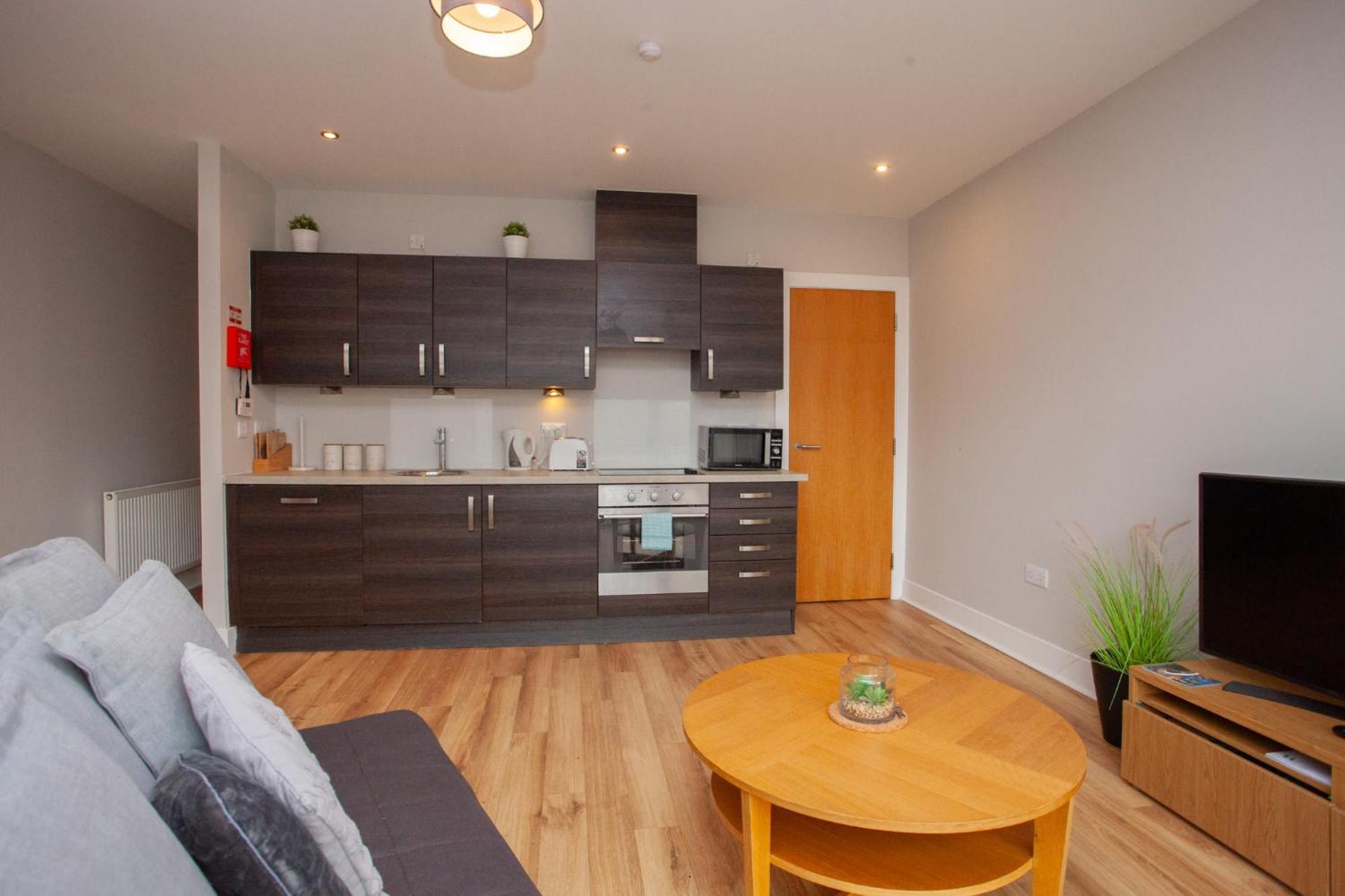 גלאזגו 1 Bedroom Flat In The Heart Of Merchant City מראה חיצוני תמונה
