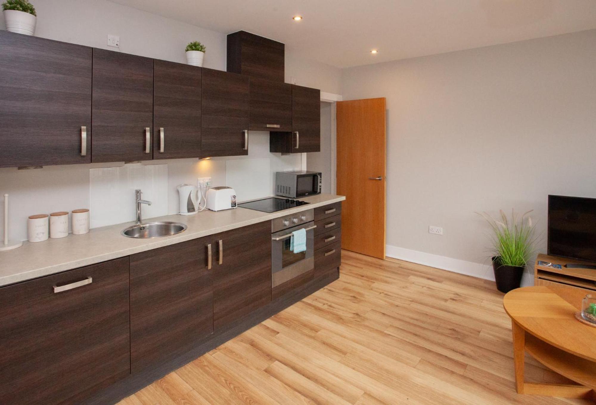 גלאזגו 1 Bedroom Flat In The Heart Of Merchant City מראה חיצוני תמונה