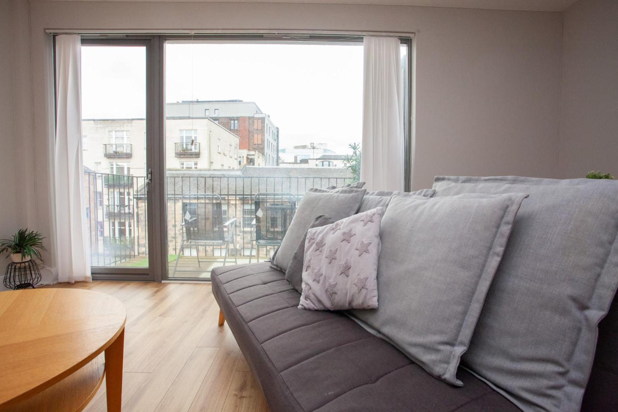 גלאזגו 1 Bedroom Flat In The Heart Of Merchant City מראה חיצוני תמונה